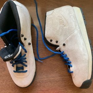 Nike Air Magma ND Gray Suede Boots Sneaker Sz 10.5